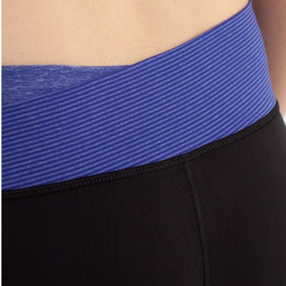 Lululemon Astro Pant Black/Tonka Stripe Pigment Blue 8 - Picture 5 of 16